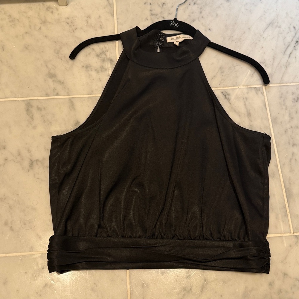 Bcbgeneration Open Back Halter Top - image 2